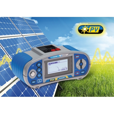 Metrel Eurotest PV St. set, MI3108 ST, tester solárních panelů a elektráren